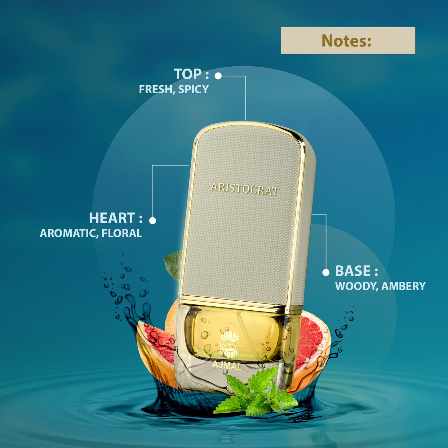 عطر أرستوقراط كوستال 75 مل