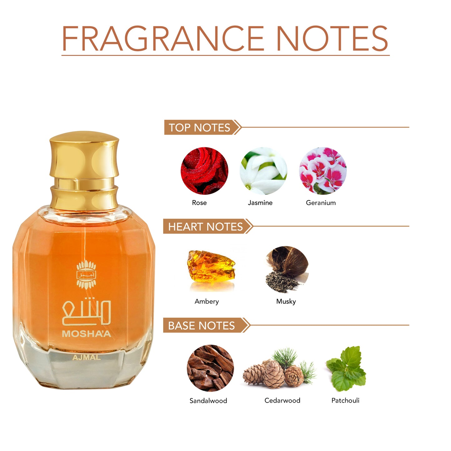 MOSHA'A EDP 50ML