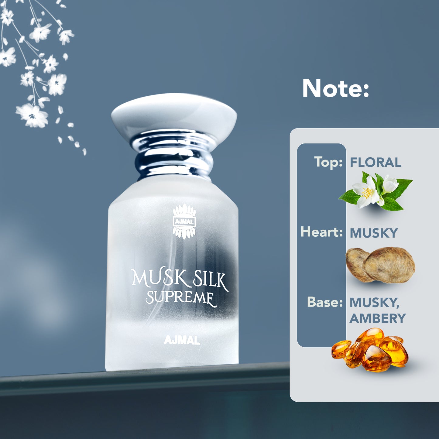 MUSK SILK SUPREME EAU DE PARUM 50ML
